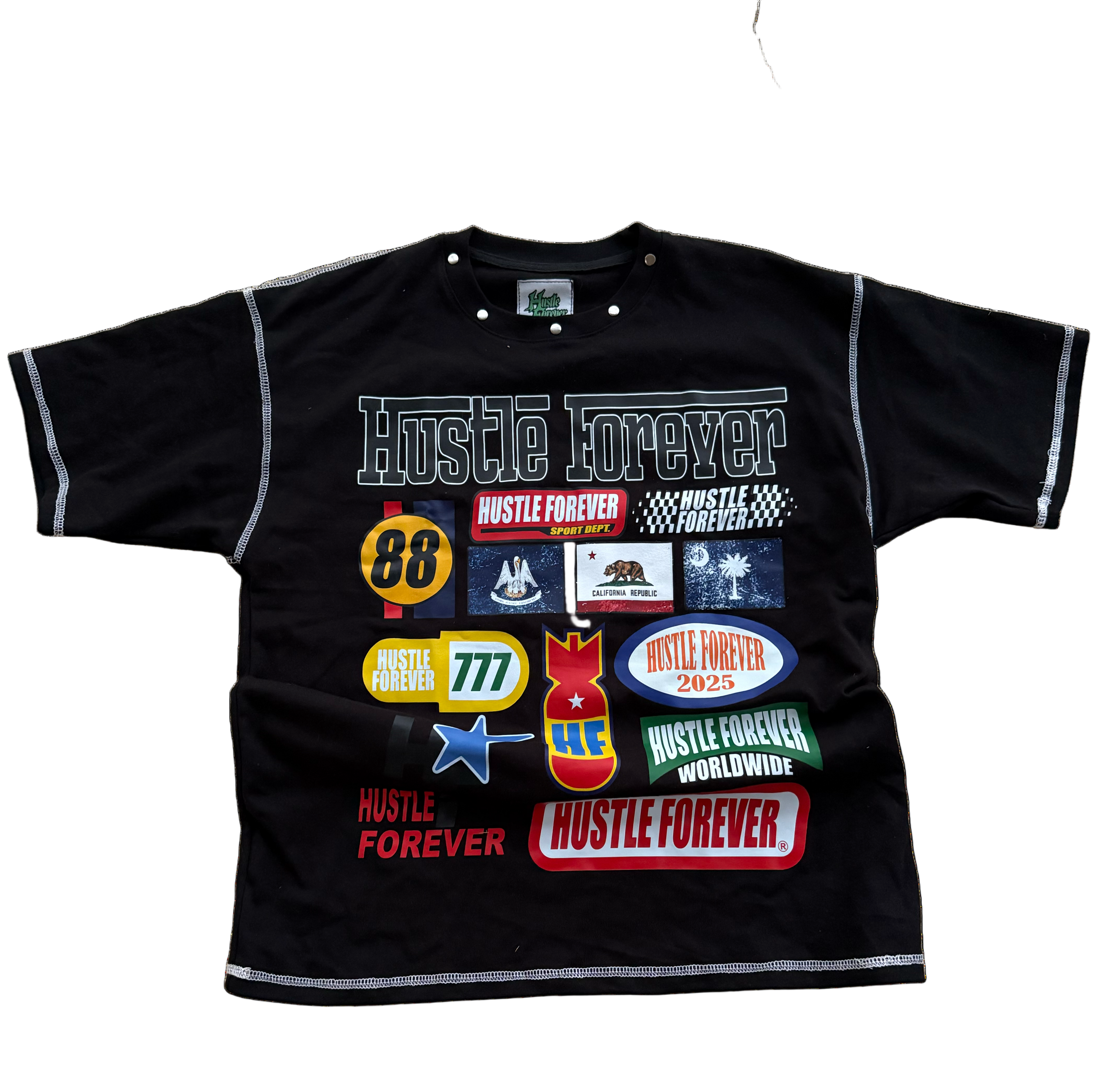 Black Hustle Forever T