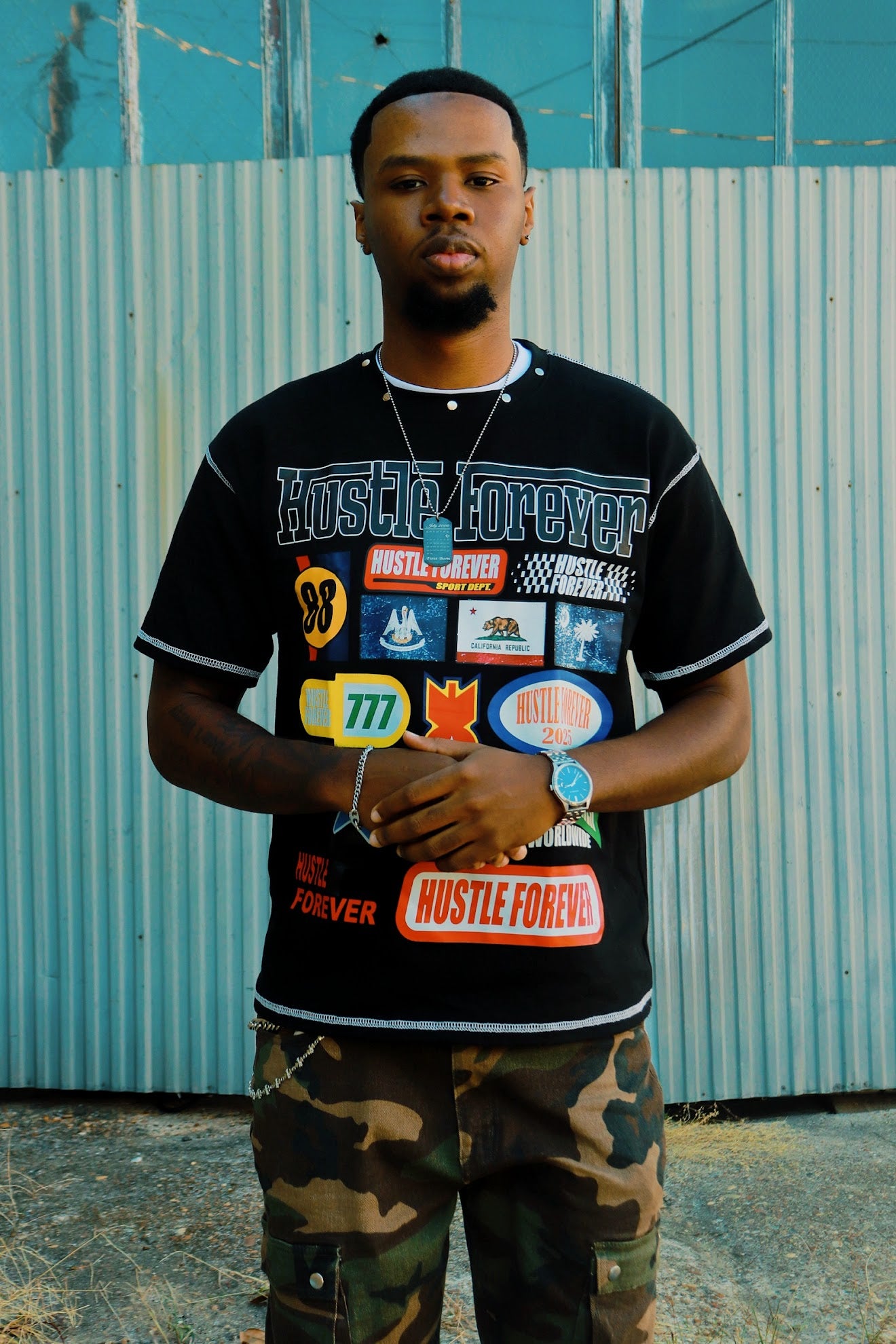 Black Hustle Forever T