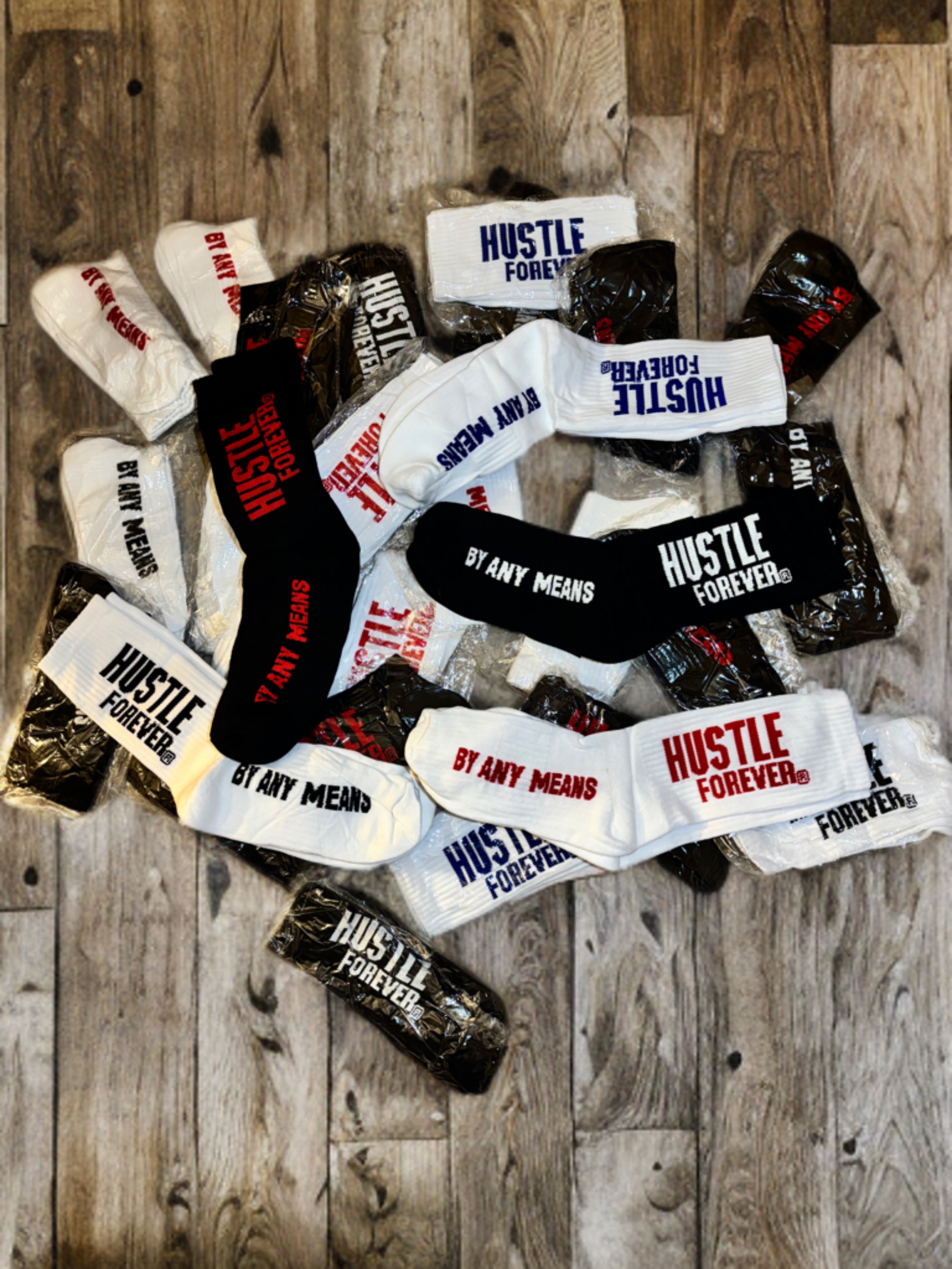 Hustle Forever Socks 🧦