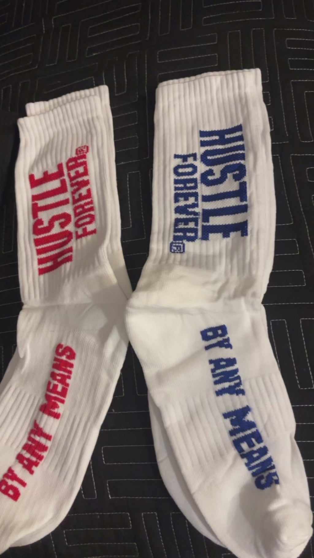 Hustle Forever Socks 🧦